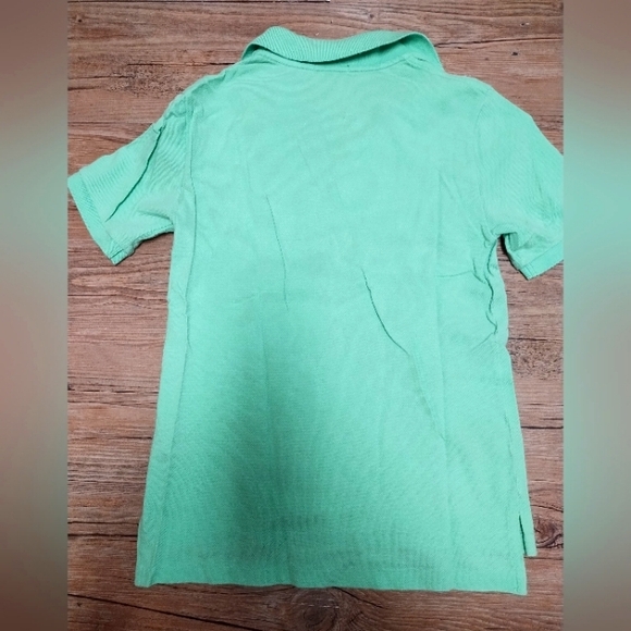 Polo Ralph Lauren Boy's Iconic Mesh Polo Shirt | S(8) | Lime - Picture 2 of 7